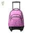 Totto - Mochila escolar com rodas camuflagem rosa Renglones