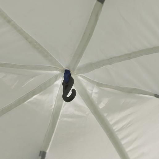 Outsunny - Toldo de campismo 3,5x3,5 m Bege/Azul