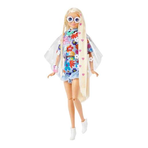 Barbie - Boneca Extra - Conjunto de flores