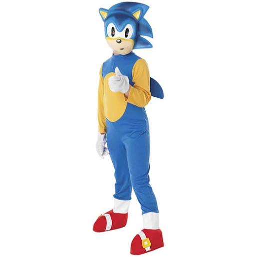 Rubie's - Sonic the Hedgehog - Disfarce Infantil Sonic Clássico Multicolor S ㅤ