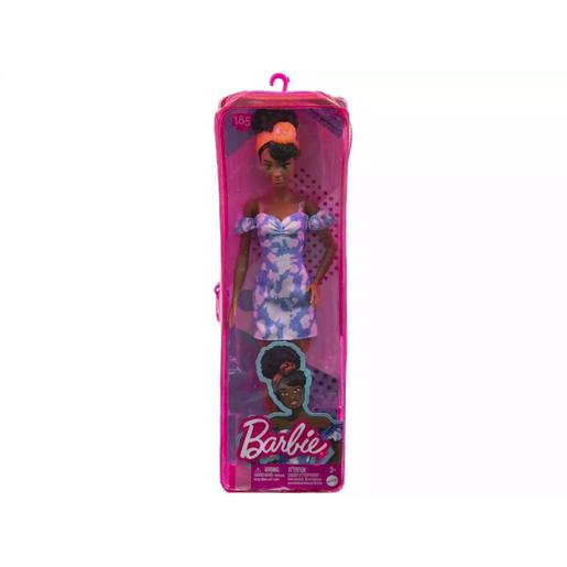 Barbie - Boneca Fashionista - vestido de ganga descolorido