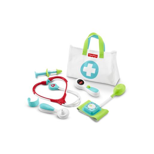 Fisher Price - Mala médica infantil com acessórios de brinquedo ㅤ