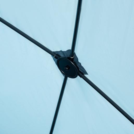 Outsunny - Tenda corta-vento com janela 210x147x120 cm Azul