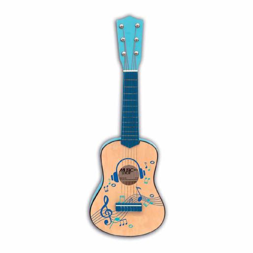 Music Star - Guitarra de madeira 55 cm