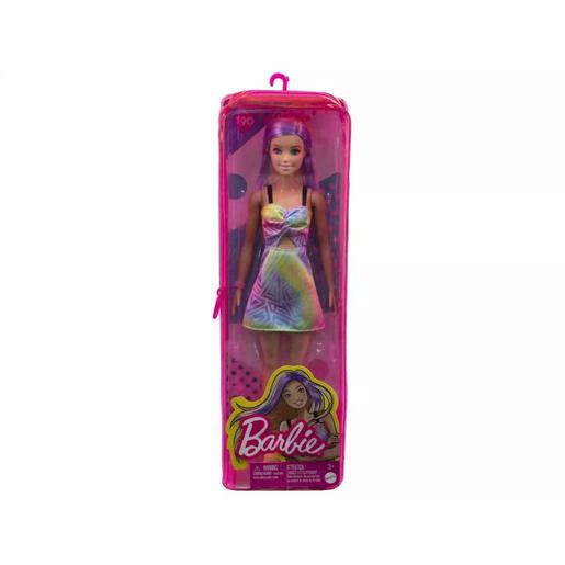 Barbie - Boneca fashionista - macacão com prisma arco-íris