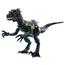 Jurassic World - Figura de dinossauro Jurassic World Indoraptor com equipamento de ataque e rastreamento ㅤ