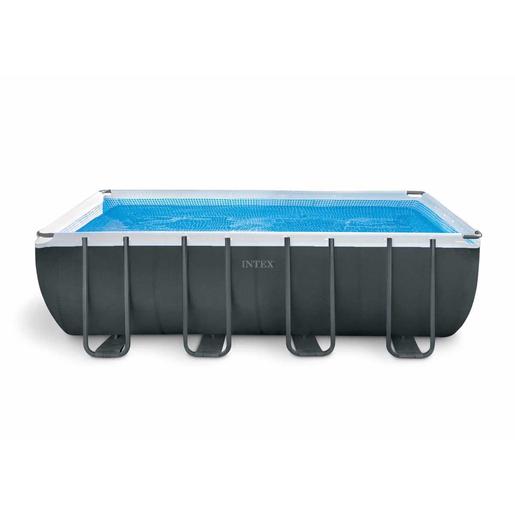 Intex - Piscina retangular amovível Ultra XTR Frame com bomba 549x274x132cm ㅤ