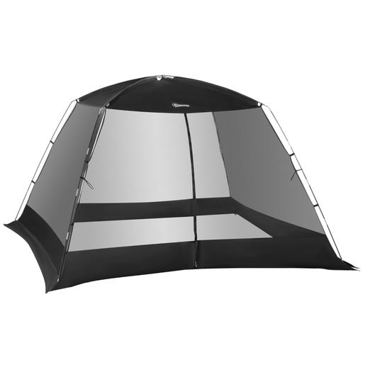 Outsunny - Tenda com mosquiteiras 3x3x2 m Preto