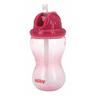 Nuby - Copo com palhinha Flip-it rosa 360 ml