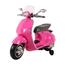 Vespa rosa Veículo com bateria