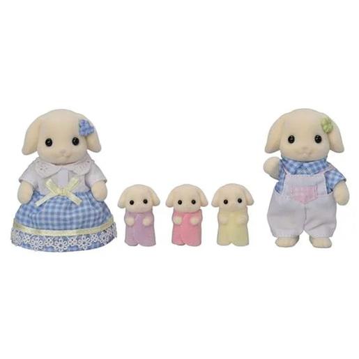 Sylvanian Families - Família Coelho de Jardim ㅤ