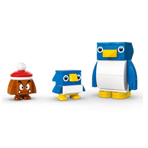 LEGO Super Mario - Conjunto de expansão: Aventura na Neve da Família Pinguim - 71430