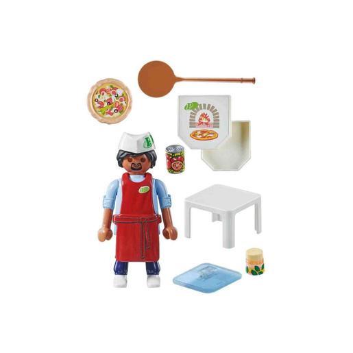 Playmobil - Pizzaiolo especial Playmobil ㅤ