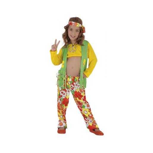 Disfarce Infantil - Hippie Menina 3-4 anos