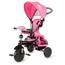 Triciclo New Ranger deluxe rosa com luz e sons