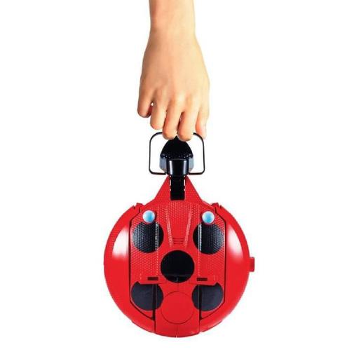 Bandai - Ladybug - Scooter transformável com boneca articulada Ladybug 26cm ㅤ