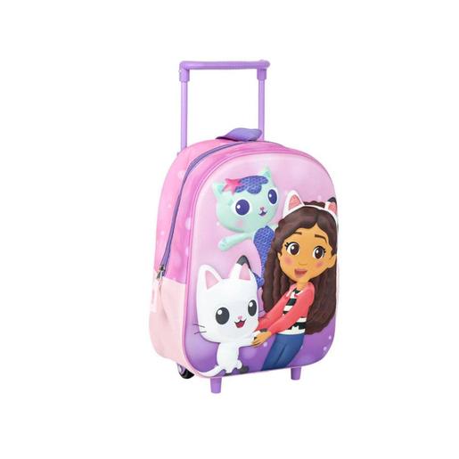 Gabbys Dollhouse Mochila com rodas Rosa