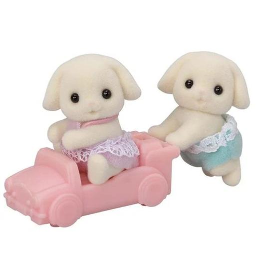 Sylvanian Families - Abotoaduras Coelho Flor ㅤ