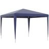 Outsunny - Tenda desmontável 3x3 m Azul