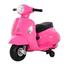 Homcom - Mota elétrica Vespa rosa