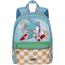 Sega - Sonic the Hedgehog - Mochila Preescolar Joy com Capacidade 5L Azul ㅤ