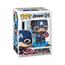 Os Vingadores - Capitão América Bobble-Head Endgame com Escudo Roto - Figura Funko POP