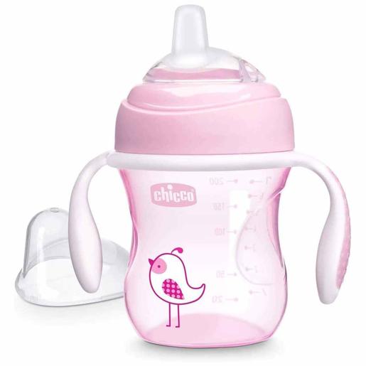 Chicco - Vaso transición Rosa 200 ml (varios modelos)