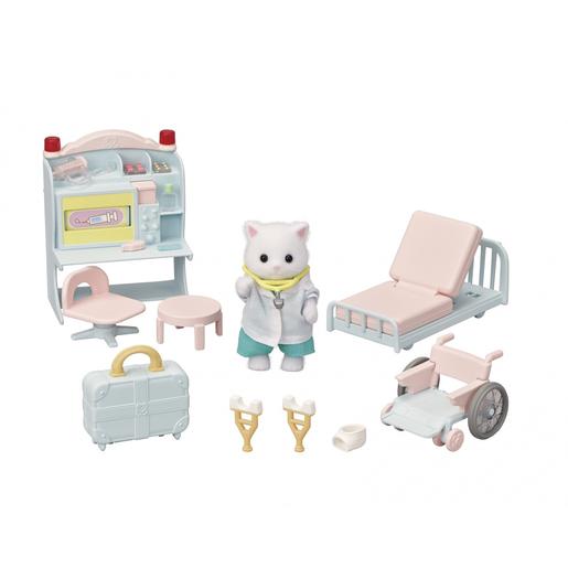 Sylvanian Families - Conjunto Doutora da Aldeia - Casa de bonecas e brinquedos ㅤ