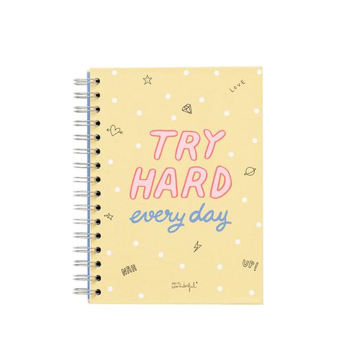 Mr. Wonderful - Try Hard Every Day - Caderneta