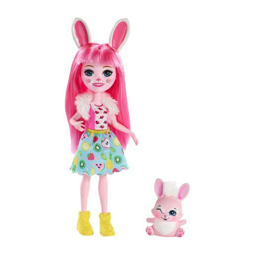 Enchantimals - Boneca com Mascote - Bree Bunny e Twist