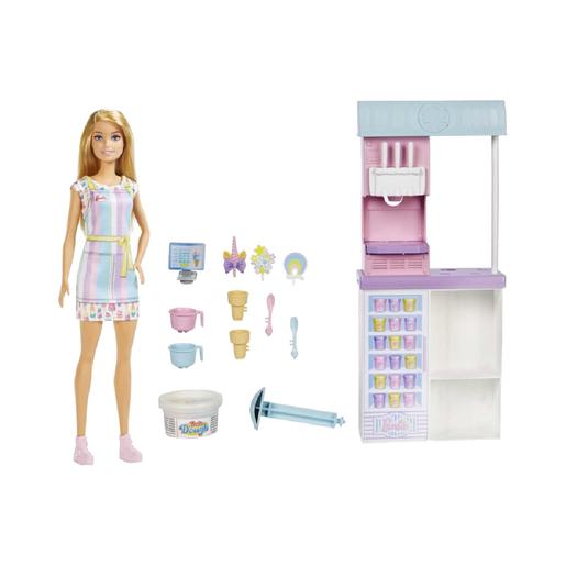 Barbie - Pack boneca e geladaria