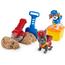 Paw Patrol - Figuras de carregador e veículo com rodas