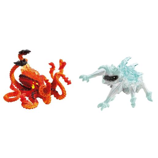 Schleich - Eldrador - Besouro de Gelo vs Polvo de Fogo ㅤ