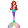 Mattel - Muñeca Ariel sirena nadadora con cola y pelo que cambia de color ㅤ