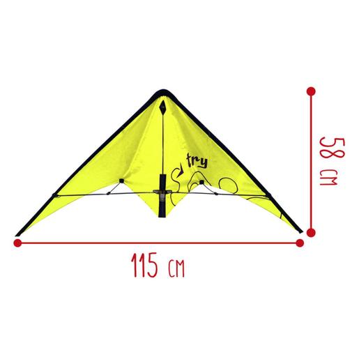 Sun & Sport - Cometa 115 cm (varios colores)