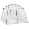 Outsunny - Tenda de Jardim com Mosquiteiros 3x3 m Branco