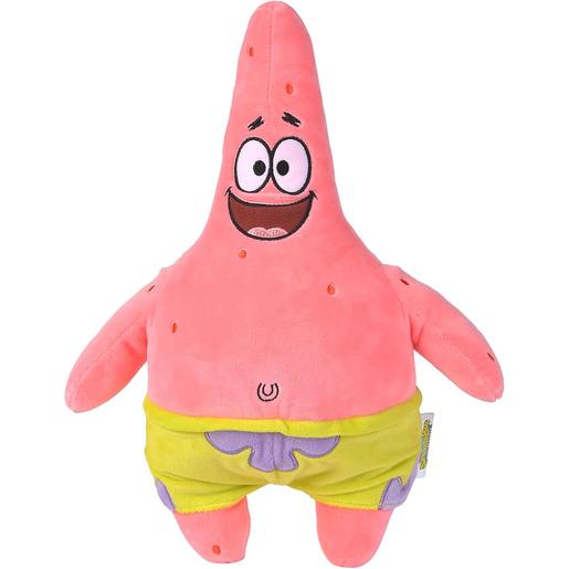 Simba - SpongeBob - Peluche macio de 35cm com enchimento 100% reciclado, oficial do Bob Esponja ㅤ