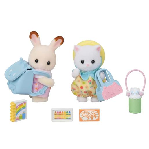 Sylvanian Families - O Duo de Bebés de Passeio ㅤ