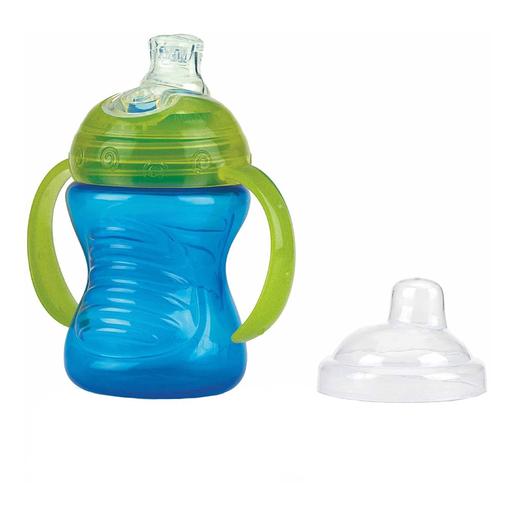 Nuby - Copo Super Spout com asas - Azul