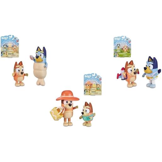 Famosa - As Três Gémeas - Figura Bluey Pack 2 (Vários modelos) ㅤ