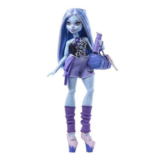 Mattel - Monster High - Boneca Abbey Skulltime com acessórios ㅤ