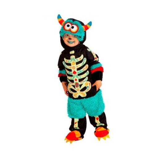 Disfarce Infantil - Monster catrina 12-24 meses