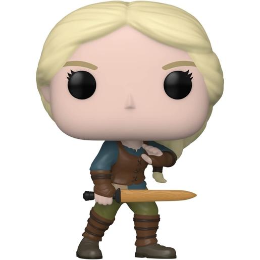 Funko - Figura de vinil colecionável da Ciri com espada de The Witcher para fãs de TV ㅤ