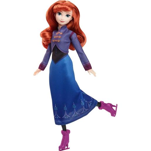 Mattel - Boneca Frozen Anna com Acessórios ㅤ