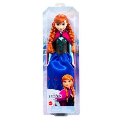 Disney - Frozen - Boneca viajante Frozen 2 Anna com visual de viagem 32 cm ㅤ