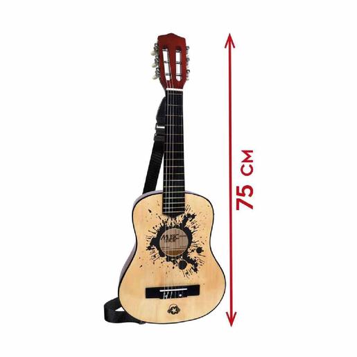 Music Star - Guitarra de madera 75 cm