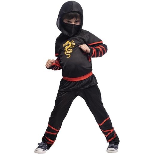 Rubie's - Disfarce de Ninja Glow in Dark 5-7 anos (Tamanho M) 