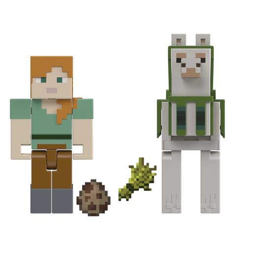 Minecraft - Pack 2 Figuras articuladas Série Vanilla (Vários modelos)