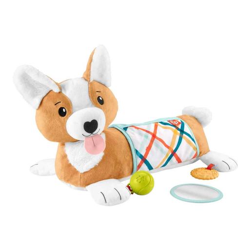 Mattel - Cojín 3-en-1 para bebés con accesorios sensoriales y juguetes ㅤ