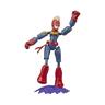 Os Vingadores - Figura Bend and Flex Captain Marvel 15 cm